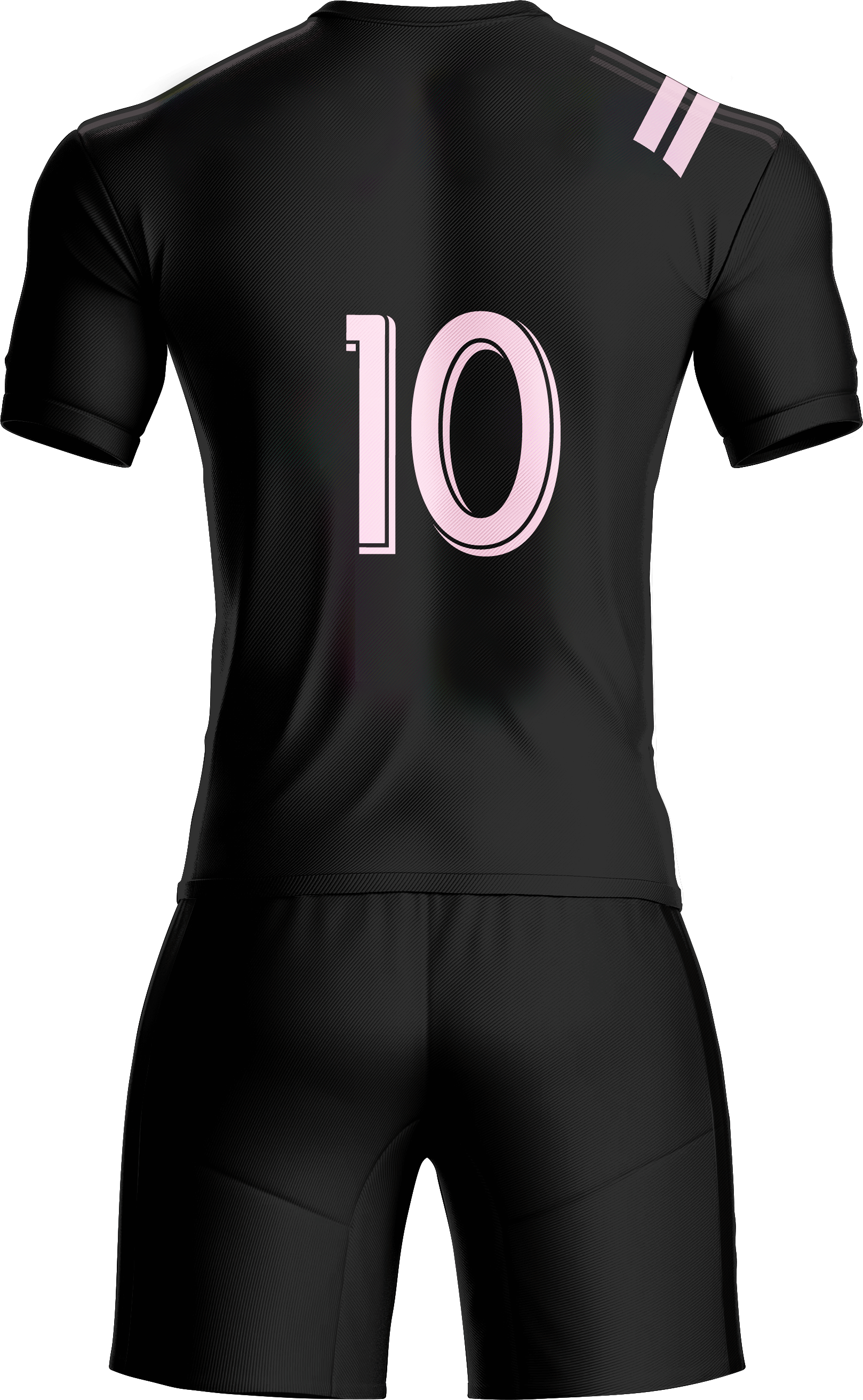 Uniforme Inter de Miami Color Negro y Rosa